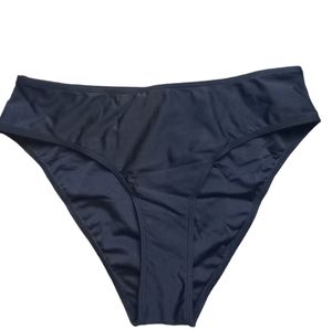 NWT Luna Wave high waisted Bikini bottoms ● Black ● Size L #194